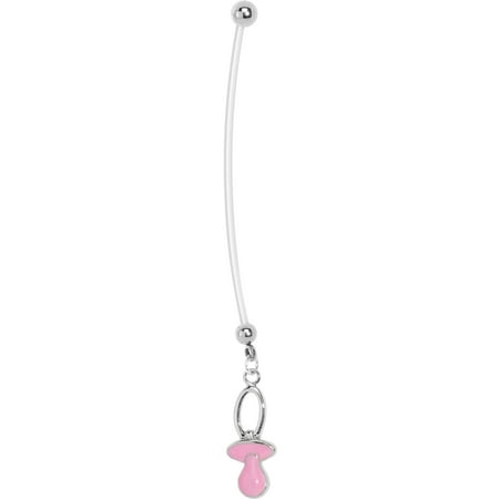 - Body Candy Pink Binky Pregnancy Belly Button Ring