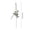 White, variant on COM1950s Long Faux Jasmine Hanging Vine, 47.2 Inch Artificial Plant for Wall Decor, Realistic Fake Flowers Greenery for Home Bedroom Wedding Arch, Flexible Silk Branches