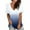 White, variant on Joau Women's Casual Gradient Color Printed Blouse V-neck Short Sleeve Loose T-shirt Tops Summer Plus Size Tops