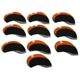 thumbnail image 2 of Housses de Tête de Club de Golf, Ensemble de Housses de Tête de Club de Golf pour Protection Rouge, Orange, 2 of 7