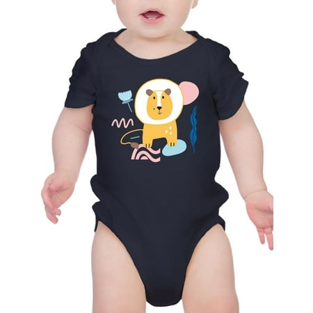 

Funny Astronaut Lion Bodysuit Infant -Image by Shutterstock 12 Months