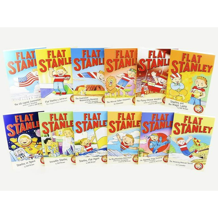 Flat Stanley コレクション チャプターブック 12冊 The Flat Stanley Collection (12 Book Boxed Set) - Walmart.com