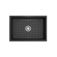 thumbnail image 4 of BOCCHI 1628-020-0120 Apron Fireclay 27" Single Kitchen Sink Matte Dark Gray, 4 of 7
