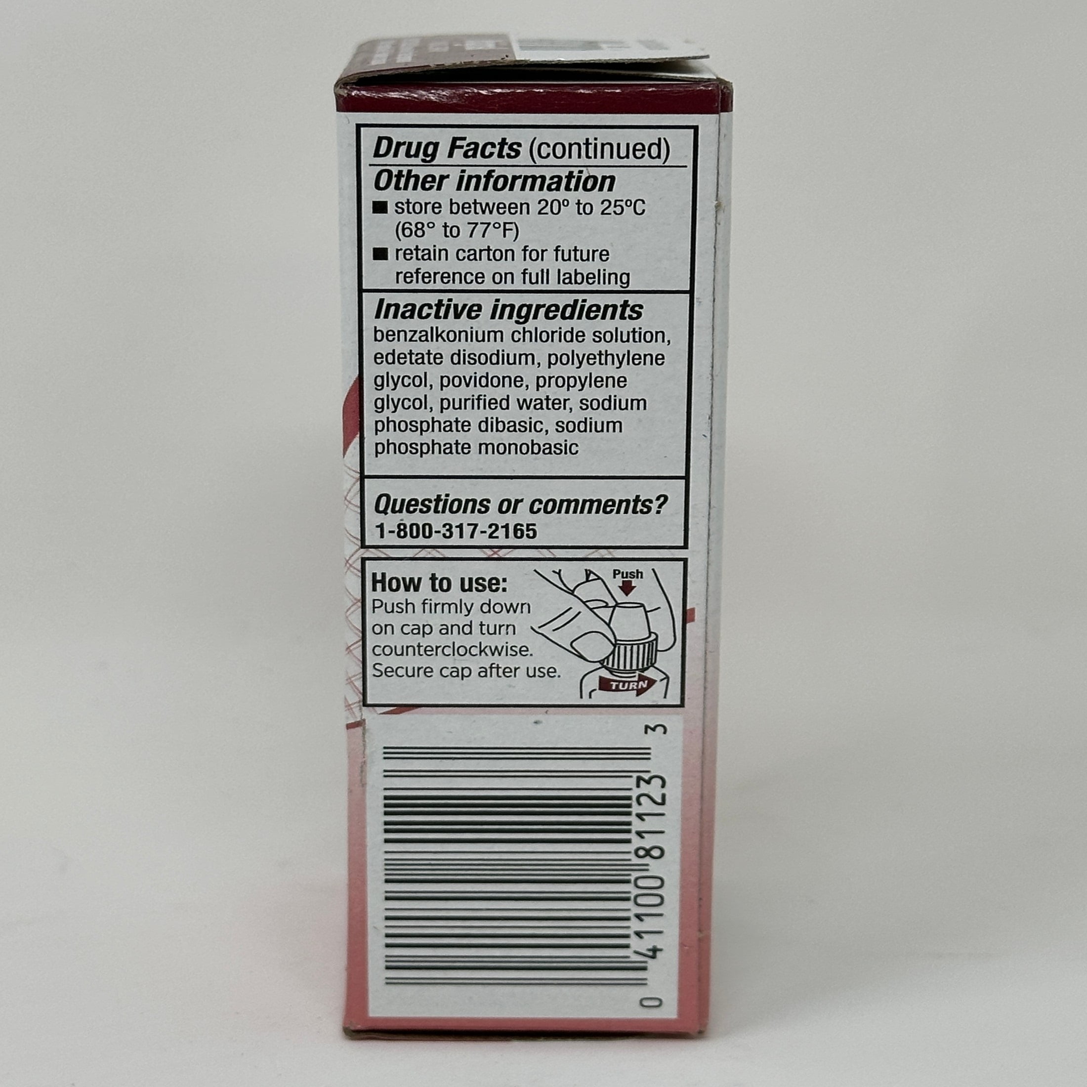Afrin 12Hr Allergy Sinus Congestion Relief Nasal Sprays, 0.5 oz, 6-Pack