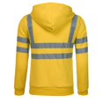 thumbnail image 5 of Men Class 3 High Visibility Sweatshirt Reflective Safety Hoodie Windproof Pullover Work Hoodie with Pocket, 5 of 5