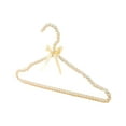 thumbnail image 4 of Perchas elegantes para ropa, vestidos, pantalones, perchas de perlas, perchas para armario, perchas de perlas Percha Beige, 4 of 9