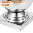 thumbnail image 3 of TABLZONE Decorative Balls For Centerpiece Bowls Reflective Stainless Steel Gazing Ball 1Pack, 3 of 8