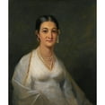 thumbnail image 3 of Sir Henry Raeburn 15x17 Black Modern Framed Museum Art Print Titled - Portrait of a Young Indian Woman, 3 of 5