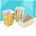 thumbnail image 2 of COMPUKAS 36Set Small Popcorn Boxes Candy Box Gold, 2 of 5