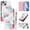 Cupcake, variant on Compatible for iPhone 15 Wallet Case, Painting Pattern Premium PU Leather [Credit Card Holder] [Wrist Strap] Flip Stand Feature Purse Case Full Body Protective Pattern Phone Cover, Graffiti
