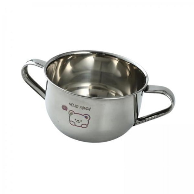 Lipstore 2xKids Feeding Bowl 400ml Practical Korean Snack Bowl for Infant Children Rice