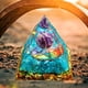 thumbnail image 5 of Pirámide de orgonita Curación Cristales naturales Energía Chakra Meditación Piedras Artesanía, 5 of 8