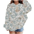 thumbnail image 2 of Sweatshirts for Girls Toddler & Kids Camouflage Print Little Girl's Pullover Tops Sweaters & Hoodies, Limited Time Offer Under 10 Dollars, 2 of 6