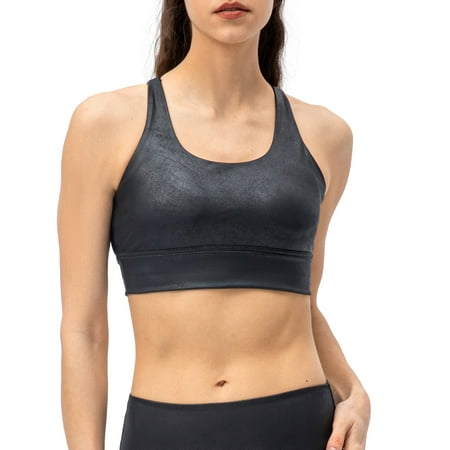 NWT. Strappy bra top. Yoga/work out. Black
