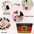thumbnail image 4 of Germany Flag Small Purse Organizer Zipper Cosmetic Handbag Tote Pouch For Women, 4 of 7