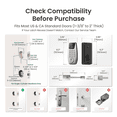 thumbnail image 7 of DESLOC Smart Door Lock with Lever Set and Touchscreen, Keyless Entry Door Lock with 100 Fingerprints Storage, Keypad Deadbolt for Front Door, 12-Month Battery, Easy Installation-Silver, 7 of 7