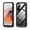 Black, variant on Dteck Waterproof Case for Samsung Galaxy A17 5G, Snowproof, Dustproof and Shockproof, IP68 Certified Full Body Protection Fully Sealed Underwater Protective Cover for Samsung A17 5G, Blue