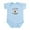 Sky Blue, variant on CafePress - Future Bowling Star Infant Bodysuit - Baby Light Bodysuit, Size Newborn - 24 Months