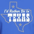 thumbnail image 3 of CafePress - I'd Rather Be In Texas Dark T Shirt - Men's Classic Graphic Cotton T-Shirt, 3 of 4