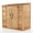 Western Red Cedar with Cedar Roof, variant on Outdoor Living Today 6 ft. x 3 ft. Cedar Storage Shed with Shelves, Grand Garden Chalet, Cedar Roof
