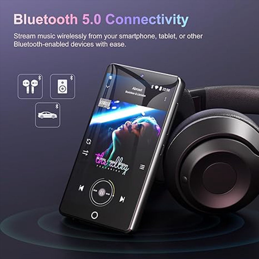 Fanvace 80GB MP3 Player with Bluetooth WiFi 4-Inch Touch Screen