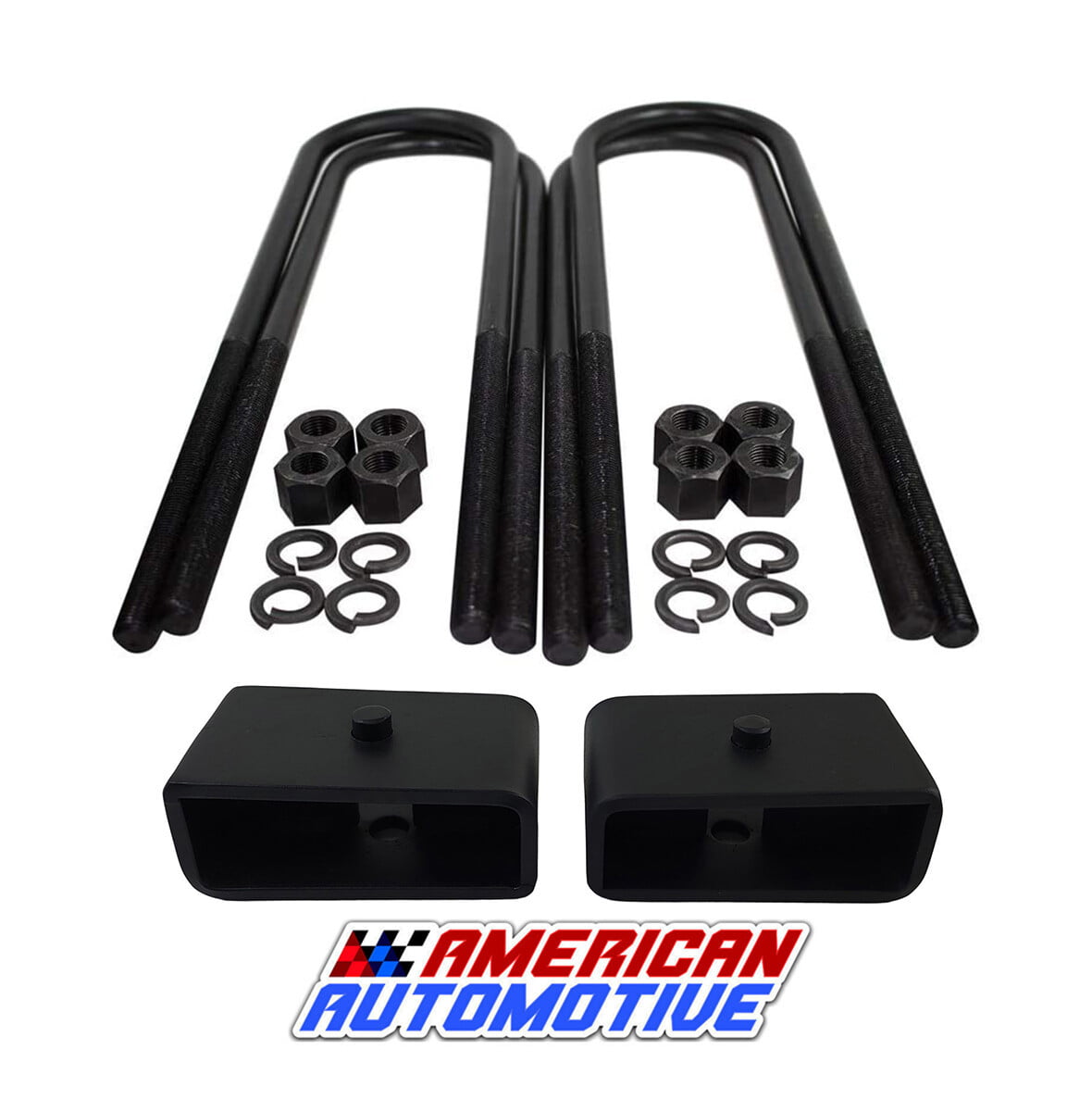 Solid American Steel 2 Rear Suspension Lift Blocks Load Capacity and Tow Package Upgrade