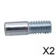 thumbnail image 1 of Adaptador De Perno Prisionero Del Filtro De Aire De Piezas De Repuesto De Rosca 2x1/4-20 A 5/16-18 Para, 1 of 8