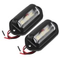 thumbnail image 5 of 2 luces LED para matrícula de coche, 12 V-24 V CC, luces de posición para remolque de coche, camión, SUV, remolque, furgoneta., 5 of 5