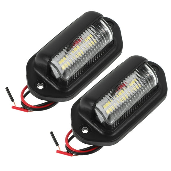 ETHZZLE Led Truck Lights Black For Suv 2Pcs 2.6X0.8X0.8In