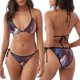 thumbnail image 3 of Fotbe Flower White Horse Traje de Baño para Mujer de Dos Piezas – Bikini Sexy de Tirantes Tipo Halter con Diseño Triangular, 3 of 6