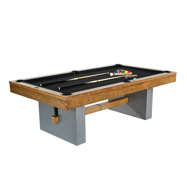 Barrington 8 Urban Collection Pool Table Accessories Included Brown Black Walmart Com Walmart Com