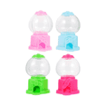thumbnail image 1 of Gumball Machine, 3.7 Inch Mini Candy Dispenser Gumball Machines Party Gifts (4 Pack), 1 of 7