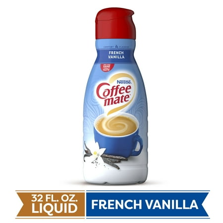 COFFEE MATE French Vanilla Liquid Coffee Creamer 32 Fl Oz COFFEE MATE French Vanilla Liquid Coffee Creamer 32 Fl Oz