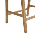thumbnail image 4 of Christopher Knight Home Mid-Century Modern 24" Counter Stools, Cane Backs, Solid Wood, Beige+Natural, Set of 2, 4 of 8