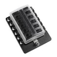 thumbnail image 3 of Blade Fuse Box  Fuse Box Block with LED Warning Indicator Waterproof Cover for Car Boat RV, 3 of 7