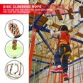 thumbnail image 4 of Noref Playground Climbing Rope, Climbing Disc Toy,Children Swing Disc Climbing Rope Kids Playground Equipment Toys, 4 of 7