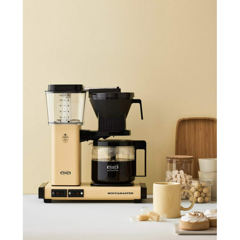 Technivorm Moccamaster KBG 741 Coffee Brewer (Butter Yellow, Coffee Brewer)  