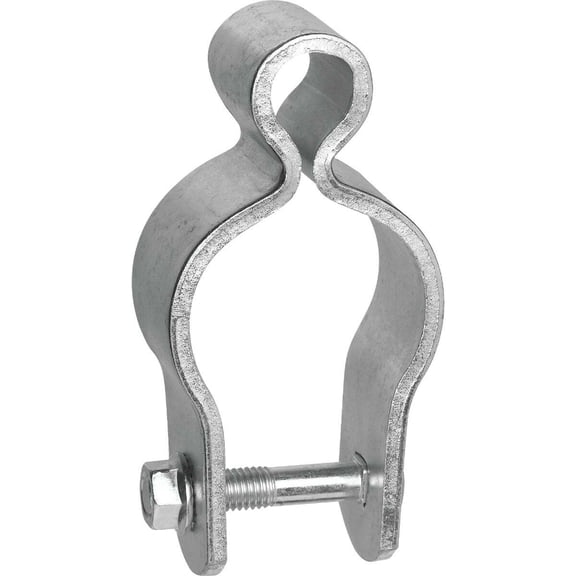 National Hardware - 299BC 2" Pipe Gate Hinge Non-Welded / Assembled - Zinc Plated