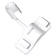 thumbnail image 3 of Injueey Soporte de cabezal de ducha de 360 ​​°, soporte de cabezal de ducha autoadhesivo ajustable, montaje en pared con 2 ganchos, soporte para Juegos de accesorios de baño Blanco Injueey HA005287-03B, 3 of 6
