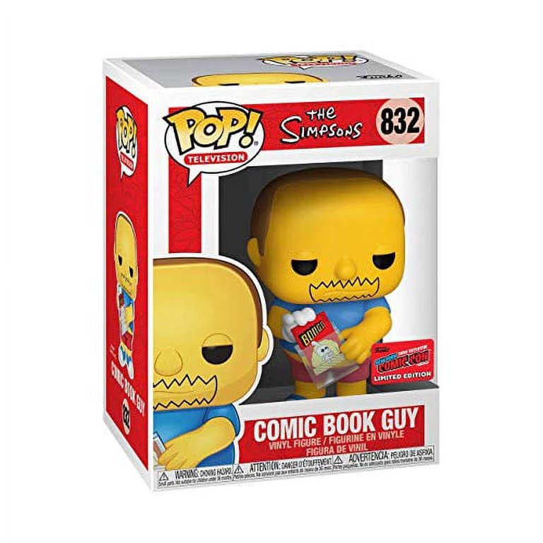 POP! Television: 832 The Simpsons, Comic Book Guy Exclusive