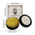 thumbnail image 3 of Crema Bálsamo para Barba de Sándalo para Hombre | Hidratante Nutritivo para Una Barba Suave y Tersa | Loción para Después Del Afeitado Antipicazón | 30 G, 3 of 7