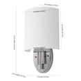 thumbnail image 3 of Safavieh Darlene 14.75 in. High Wall Sconce, Set of 2, 3 of 5