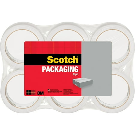 Scotch Lightweight Shipping Packaging Tape, 1.88" x 54.60 yds