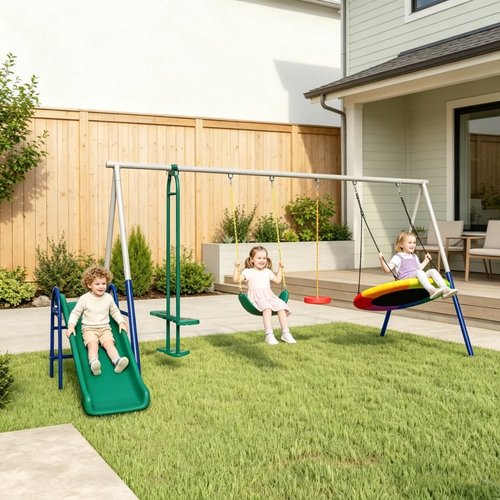 Swing Set for Outdoor