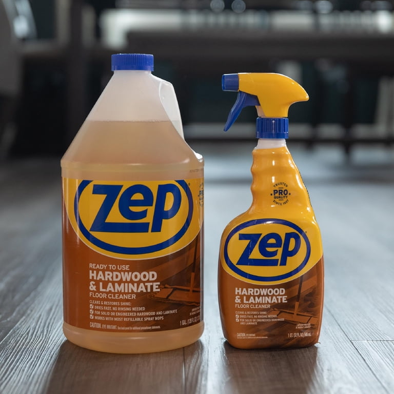 Zep Pro-Grade Hardwood & Laminate Floor Cleaner, Restores Shine (1