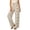 Beige-Pants Women, variant on Womens Casual Wide Leg Pants High Waisted Button Down Straight Leg Long Trousers Palazzo Pants