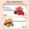 thumbnail image 3 of HAOAN Toy Cars for 1 Year Old Boy Monster Truck Toy Friction Power Bull Vehicle Pull Back Cars Toy for Toddlers 1 2 3 Year Old Boy, 3 of 9