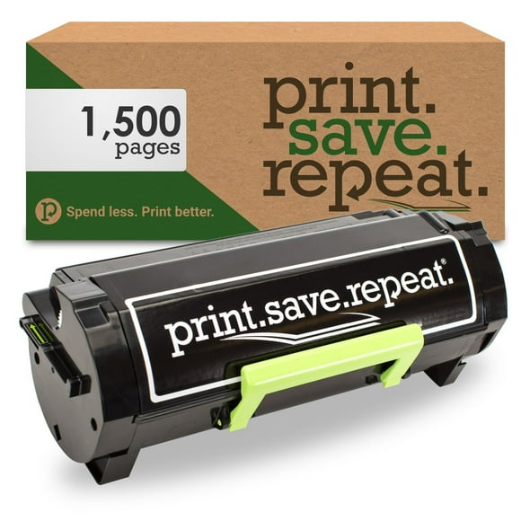 Print.Save.Repeat. Lexmark 501 Remanufactured Toner Cartridge for MS310, MS312, MS315, MS410, MS415, MS510, MS610 [1,500 Pages]