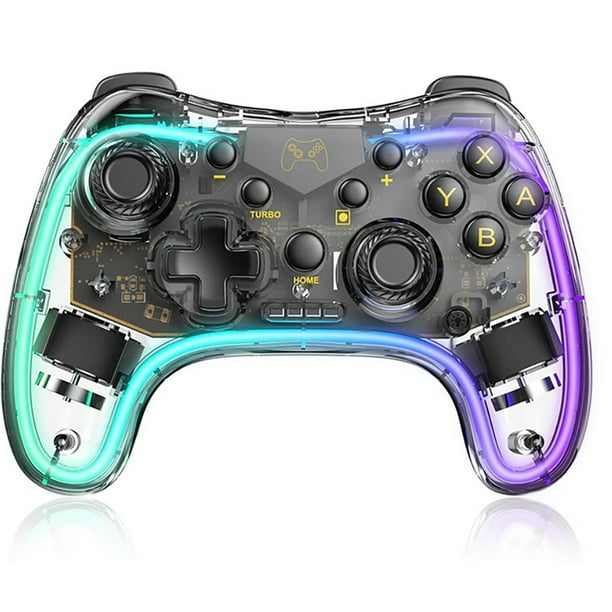 Afspraak Gentleman vriendelijk vernieuwen Wireless Controller for Nintendo Switch, Gychee Transparent Joypad for Switch, Compatible with NS OLED/Lite for Kids Gifts - Walmart.com Afspraak Gentleman vriendelijk vernieuwen Wireless Controller for Nintendo Switch, Gychee Transparent Joypad for Switch, Compatible with NS OLED/Lite for Kids Gifts - Walmart.com