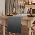 thumbnail image 2 of Table Runners 90 Inches Long Dress Scarves, Grey Ombre Farmhouse Coffee/Dining/Kitchen Table Runner for Living Room, Contemporary Gradient Abstract Art 13x90 Inch, 2 of 9